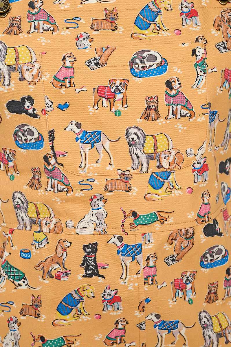Dogs on Vacation All Over Print Jumper Dress
